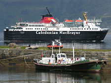 The Oban Ferry Leaving Craignure