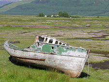Derelict Boat at the Head of the Loch