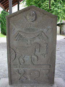 Horse & Cart on Carrier's 1753 Stone