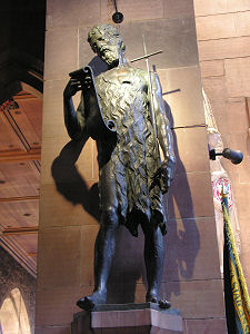 Statue of St John the Baptist