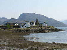 Classic View of Plockton at Low Tide