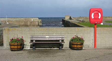 Harbour Entrance and Bench