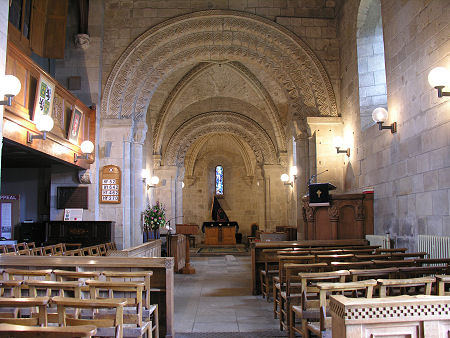 Interior, Showing the Chancel Arch