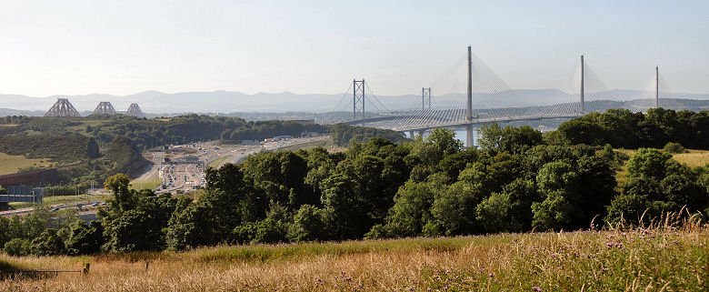 View from the North: Height Comparison of the Three Forth Bridges