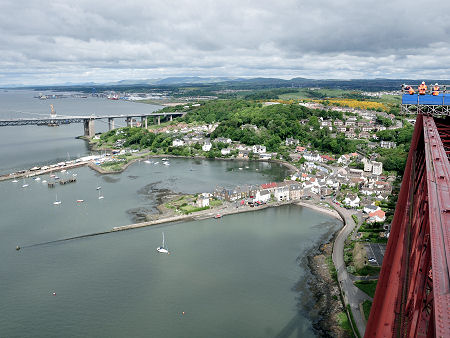 North Queensferry from the Top of the Forth Rail Bridge