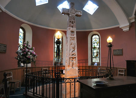 The Ruthwell Cross in its Apse