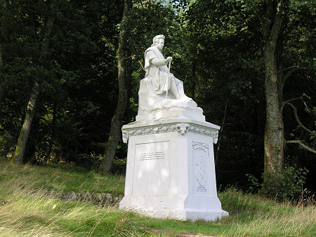 The James Hogg Monument in its Woodland Setting