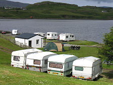 Campsite at Head of Loch Dunvegan
