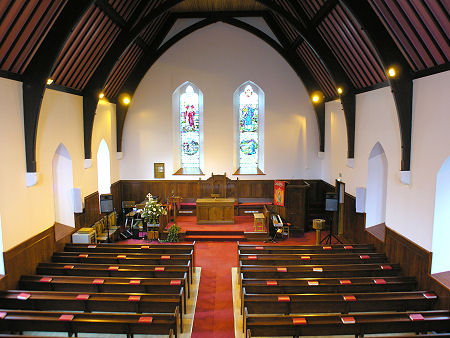 Interior of Portree Parish Church Seen from the Gallery
