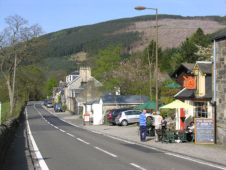 Strathyre, Looking North Along the A84