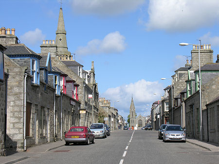 Lower End of High Street Close, Looking North-West