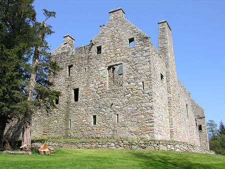 Tolquhon Castle from the South-West