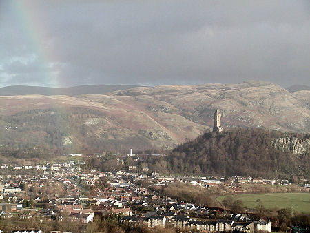 The View Over Causewayhead from Stirling Castle
