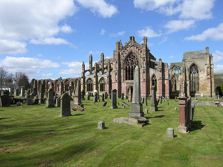 Melrose Abbey, a Reminder of St Cuthbert's Monastery