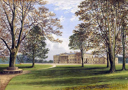 Hamilton Palace in  1880: the family seat of the Douglas-Hamiltons, it was demolished because of ground subsidence in 1921