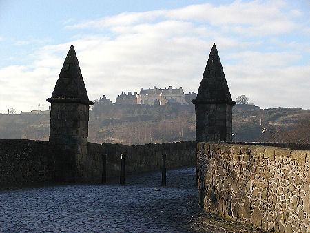 Stirling Castle from Stirling Old Bridge