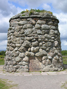 The Memorial Cairn, Culloden