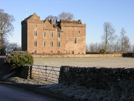 Huntingtower Castle, known until 1582 as Ruthven Castle