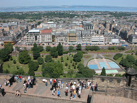 Edinburgh Seen from Edinburgh Castle
