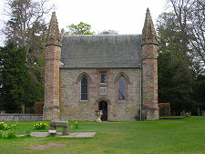 ...In Front of the Chapel at Scone