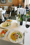 View of the dining room at Acarsaid