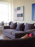 View of the lounge at West End Apartment
