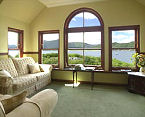 The guests' sitting room at Ardno House