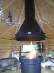 Inside the BBQ Bothy