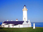 View of Cantick Head Lighthouse and Cottages