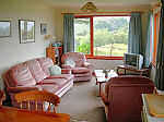 The lounge/dining room in The Bungalow