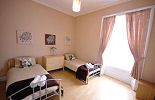 The twin bedroom at Cadzow Place