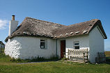 View of Howmore Hostel on South Uist