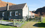 View of Laggan Farm Bothy