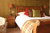 View of a Bedroom at Linnmhor House