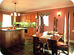 View of the kitchen/dining area at Millers Cottage