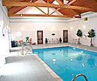 The swimming pool at Melfort Village