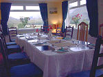 The breakfast room at Riverside Guesthouse