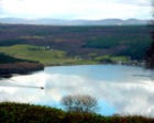 View over Loch Ness from Rowan Cottage