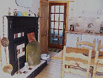 View of the kitchen/diner in the Scottish Holiday Cottage