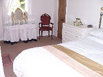 View of one of the bedrooms in the Scottish Holiday Cottage
