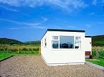 View of the self catering caravan