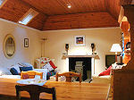 View of the open-plan living room