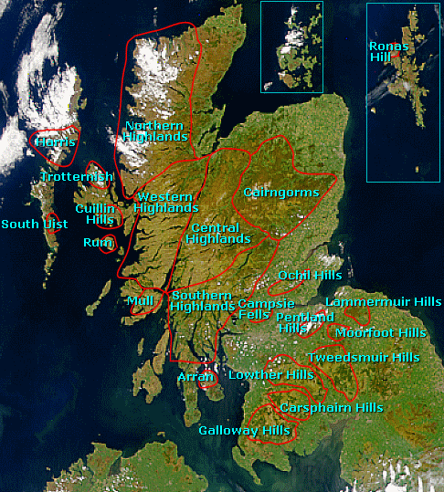 Scotland's Mountain and Upland Areas