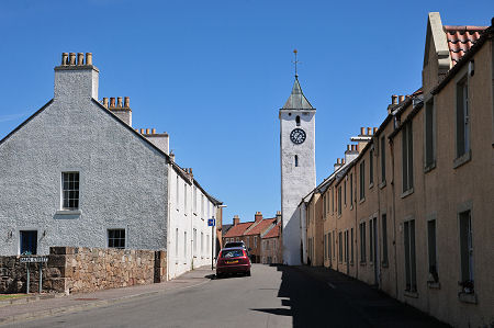 Main Street and Tolbooth from the West