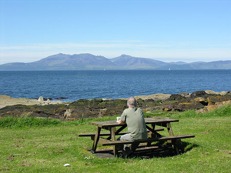 The View of Arran from Portencross