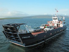 Rousay Ferry MV Eynhallow Arriving