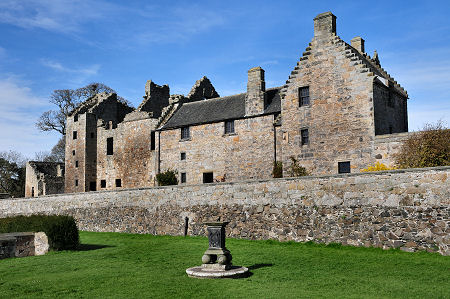 Aberdour Castle from the Gardens