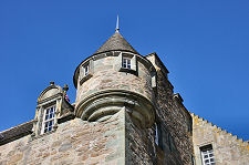 One of the Angle Turrets from Below