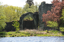 The Ruins Seen from the Boat