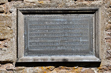 Memorial in Priory Church